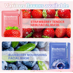 Idratante e calmante foglio maschera servizio OEM con ingredienti naturali fabbrica di corea - Product Image 2