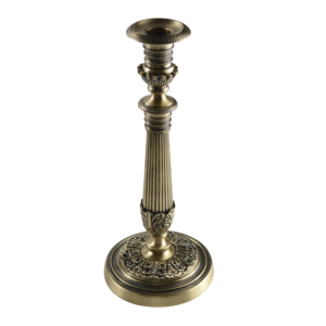 Portavelas de Metal con Acabado Antiguo, Ideal para Regalo Navideño, Candelabro Decorativo para Cena - Product Image 4