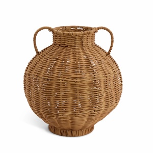 <b>Small</b> rattan vases to decoratively accent wedding <b>tables</b> cheapest cost flower vase for sale - Product Image 1