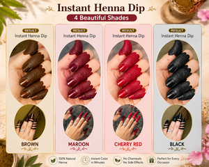 Henna Instantánea de Primera Calidad, Pintura Corporal a Base de Hierbas, Color Duradero, Material Vegetal Natural, MSDS Body - Product Image 1