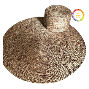 Handwoven Seagrass Rug Long <b>Runner</b> <b>Carpet</b> Durable Natural Fiber Floor Mat - Product Image 2