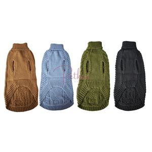 OEM ODM vêtements pour animaux de compagnie à bas <span class=keywords><strong>prix</strong></span> Designer pull pour animaux de compagnie bleu sans manches tricoté <span class=keywords><strong>teckel</strong></span> <span class=keywords><strong>chien</strong></span> pull pour chats et chiens - Product Image 5