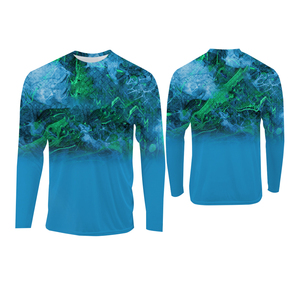 Camisa de Pesca de Manga Larga Unisex, Personalizada, Transpirable, con Protección Solar UPF 50, Impermeable, Elástica en 4 Direcciones, de Secado Rápido, 100% Algodón - Product Image 4