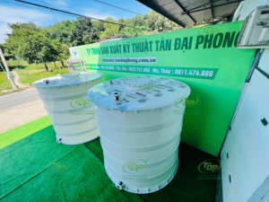 Tanques cilíndricos de presión marca Tan Dai Phong para almacenamiento de productos químicos, equipos OEM/ODM de Vietnam, tanques de PE/HDPE para agua, aceite y combustible 1 - Product Image 4