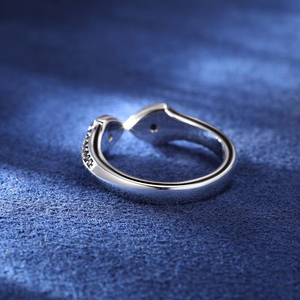 Anillo de Plata de Ley 18k con Diamante Negro, Diseño de Ojo de Serpiente, Unisex, Estilo Hip Hop, Lujoso, Certificado IGI - Product Image 4