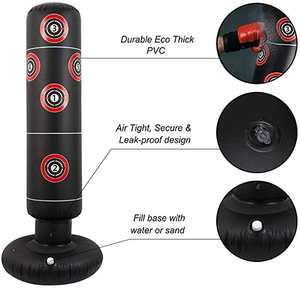 Bolsa de Boxeo Personalizada para Deportes, Bolsa de Entrenamiento de MMA Vacía, Bolsas de Boxeo de Cuero Rellenables para Muay Thai, Equipo de Artes Marciales - Product Image 4