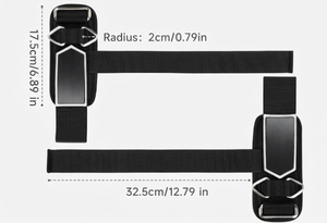 PROFIT SPORT Sangles de poignet réglables en néoprène antidérapantes pour la musculation, soutien unisexe pour l'entraînement en force à la salle de sport - Product Image 4