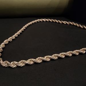 Cadena cubana de plata de ley 925 de diseño, estilo hip hop moderno, unisex, regalo, collar cubano de 8 mm con diamante cultivado en laboratorio - Product Image 3