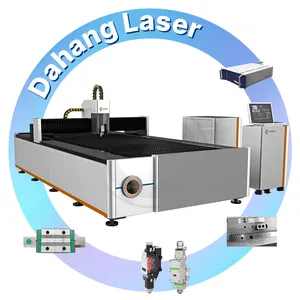 Giá cả phải chăng thương mại CNC sợi quang máy cắt laser cho tấm kim loại nhôm thép không gỉ Nhà cung cấp 1500 Wát 3000 Wát giá