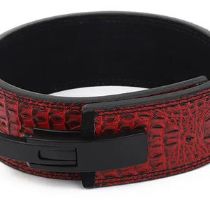 Cinturón de Levantamiento de Pesas Unisex Personalizado, Ajustable, Transpirable, de Cuero Resistente, Antideslizante, con Soporte Lumbar y Protección Avanzada - Product Image 2