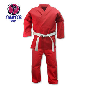 Uniforme de Karate Hecho de Lona 100% Algodón, Uniforme de Artes Marciales Resistente para Entrenamiento y Torneos - Product Image 4