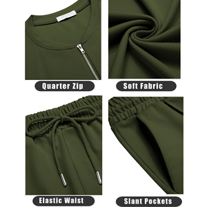 Ensemble polo et short de golf sur mesure pour homme, vêtements de sport écologiques et légers pour homme - Product Image 4