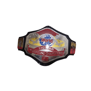 เข็มขัดแชมป์มวยปล้ำแท็กทีมระดับโลก รุ่นสะสมสำหรับนักสะสมกีฬา ชุบทองคุณภาพสูง - Product Image 5