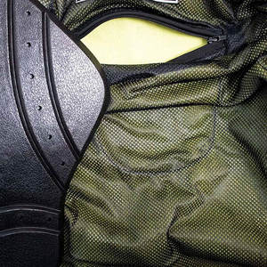 Chaqueta de invierno para hombre, con capucha, de forro polar, con cremallera, para motociclismo, con forro protector teñido liso y armaduras extraíbles, cálida para conducir. - Product Image 2