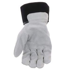 Gants de protection pour les mains, gants de travail en cuir, prix de gros, nouveau style, gants de sécurité en cuir, résistants à l'huile, haute qualité - Product Image 4