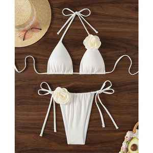 Bikinis de Playa para Mujer al por Mayor 2026, de Alta Calidad, Diseño Moderno, Conjuntos de Trajes de Baño de 2 Piezas, Talla Estándar - Product Image 4