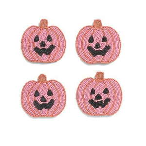 Posavasos Rústicos Premium con Cuentas, Diseño Personalizado, Decoraciones de Halloween, Impermeables, para Fiestas de Cócteles - Product Image 6