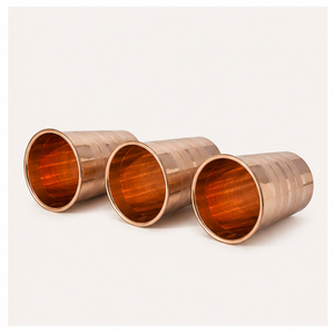Pure <b>Copper</b> Water Glasses for Ayurvedic Health Benefits Handcrafted Solid <b>Copper</b> Tumblers Eco-Friendly Drinkware for Home Use - Product Image 6