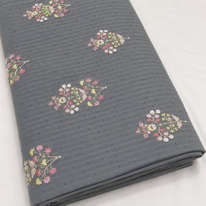 High Quality Malty Embroidery Fabric Polyester Georgette Mesh Lace Fabric for Bridal Wear Home Textile and Garments - Product Image 5