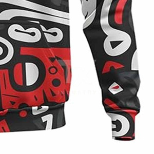 Sweat-shirts à sublimation pour hommes, 100% coton, séchage rapide, entièrement sublimés, respirants, imperméables, personnalisés, fabriqués au Pakistan, prix bas - Product Image 4
