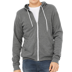 Wholesale Custom Heavyweight Plus Size Men's Winter Wear <b>Retro</b> Fashion Hoodie & <b>Sweatshirts</b> with Zipper Manufactured Bangladesh - Product Image 5