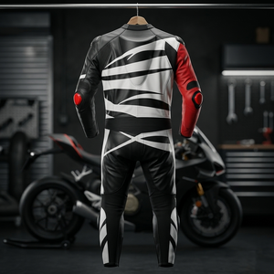 Traje de Motociclismo Profesional Unisex de Cuero para Carreras, con Protección CE, Resistente al Viento e Impermeable, Tallas Grandes, Personalizado OEM, para Verano e Invierno - Product Image 2