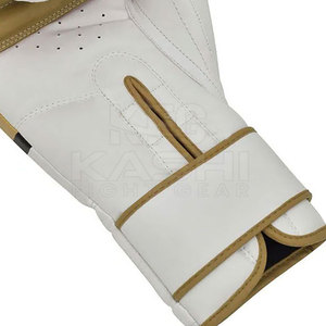 All-Purpose Leather Kick Boxing <b>Gloves</b> Breathable <b>Moisture</b>-Wicking Secure Grip Hook Loop Closure for Training Sparring Daily - Product Image 6