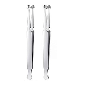 Pinza de Perforación Ligera de Alta Precisión, de Acero Inoxidable Quirúrgico, Herramienta para Joyería Corporal, para Nariz, Oreja, Ombligo y Labio, Segura - Product Image 1