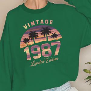 <b>VINTAGE</b> 1987 Limited Edition women's <b>sweatshirts</b> - Product Image 2