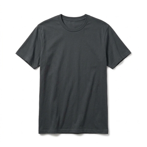 เสื้อยืดโอเวอร์ไซส์ผู้ชายพรีเมียม ผ้าฝ้าย 100% สีพื้น แขนสั้น สไตล์ลำลองสำหรับฤดูร้อน รับผลิตแบบ OEM พร้อมสกรีนโลโก้ คุณภาพสูง สไตล์สตรีท - Product Image 4