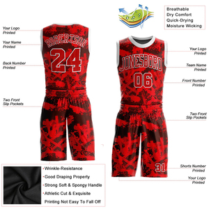 Uniforme de Baloncesto para Hombre, Nuevos Diseños, Transpirable, Sublimado, Conjunto Deportivo de Malla, Logotipo Impreso, Venta al Por Mayor Directa de Fábrica - Product Image 3