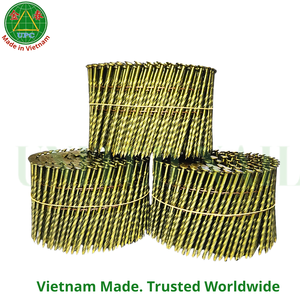 Clous en bobine pour palettes 2,87x70mm, tailles personnalisées, pour pistolet pneumatique avec tige à vis, fabriqués au Vietnam |   Clavo en rouleau - Product Image 2