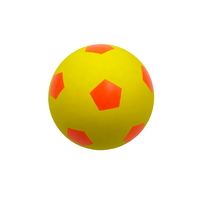 Ballon de football rebondissant de 60 mm en caoutchouc pour enfants, jouet d'extérieur, couleur personnalisée