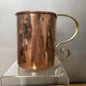Polish <b>Copper</b> <b>Mug</b> With Brass Handle Eco Friendly Top Quality Water Drinking <b>Mugs</b> Durable And Customizable Designs - Product Image 1
