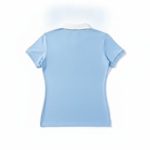 Camisetas de Algodón Tejido de Alta Calidad al por Mayor, para Impresión Digital de Logotipos, Manga Corta, Transpirables, Estilo Casual, Cuello Blanco - Product Image 3