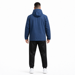 Veste OEM à effet iridescent changeant de couleur avec capuche pour hommes et femmes - Coupe-vent imperméable élégant pour hommes - Product Image 2