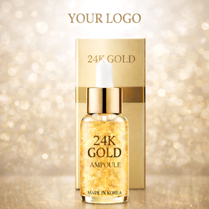 Sérum hydratant anti-âge blanchissant au peptide d'or 24 carats, fabrication OEM/ODM, marque privée, soins de la peau, fabriqué en Corée - Product Image 1