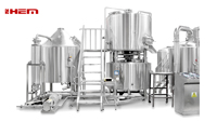 Équipement de brassage de bière artisanale clé en main SUS304/316, système de brassage de bière 10BBL 20BBL