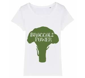 Camiseta de algodón 100% para mujeres y niñas, tela informal en blanco con manga corta, cuello redondo, transpirable y talla incluida - Product Image 1