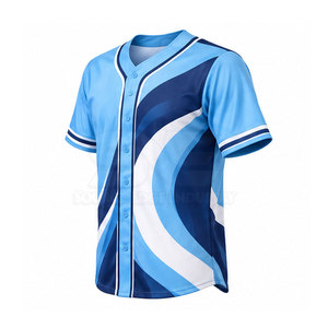 Camiseta de Béisbol para Hombre, Personalizada, Deportiva, Transpirable, de Manga Corta, con Impresión por Transferencia de Calor, al Por Mayor, de Alta Calidad, al Mejor Precio - Product Image 3