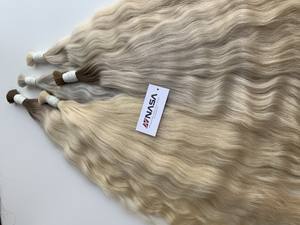 Venta caliente extensiones de cabello a granel de alta calidad 100% cabello virgen vietnamita - Product Image 3