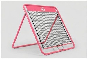 Pink Foldable Soccer Training <b>Rebounder</b> <b>Net</b> for Children Metal Frame All Seasons Use - Product Image 6