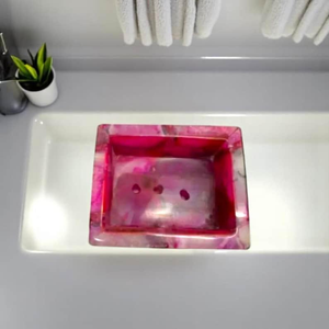 Hot sale resin bathroom accessories <b>set</b> by NEHA ENTERPRISES decorative vanity organizer for bathroom countertop - Product Image 5