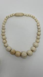 Handmade Bone Bead <b>Necklaces</b> Natural Carved Bone Jewelry Tribal Fashion <b>Statement</b> <b>Necklace</b> for Women Gift - Product Image 4