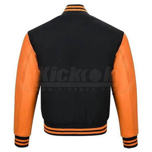 Veste en toile élégante pour homme de haute qualité avec col montant et logo sur le devant, veste d'hiver à prix avantageux - Product Image 3