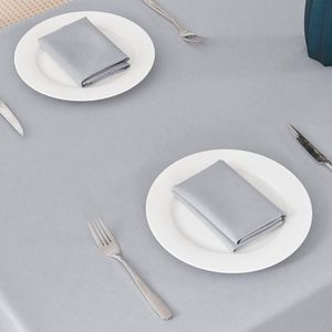 Water Resistant Wrinkle-Free 60x84 Inch Rectangular Tablecloth Spill Proof Decorative Fabric <b>Table</b> <b>Cover</b> for Parties & Events - Product Image 3