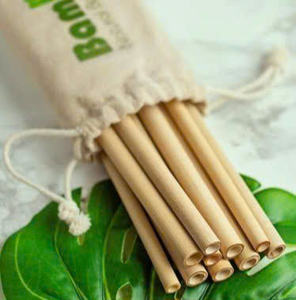 Factory Direct Customized Bamboo Disposable <b>Straws</b> with Logo Good Price Bar Accessories <b>for</b> Party Occasions - Product Image 5