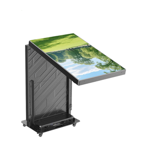 Pantalla LED Portátil Plegable P1.86 P2 P2.5 para Interiores, Cartel Digital con Ruedas, Señalización Digital Vertical para Exposiciones - Product Image 4