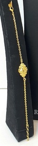 Colliers doubles pour femmes, magnifiques bijoux plaqués or 24 carats de Dubaï, 6 grammes d'or plaqué, très lourds. - Product Image 4