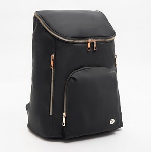 Black Business <b>Bag</b> Twill <b>Waterproof</b> <b>Bag</b> Wear-resistant Durable Short-distance Business Trip Backpack Large Capacity Simple - Product Image 2